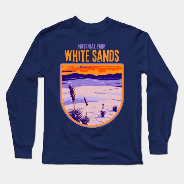 White Sands National Park Long Sleeve T-Shirt by soulfulprintss8